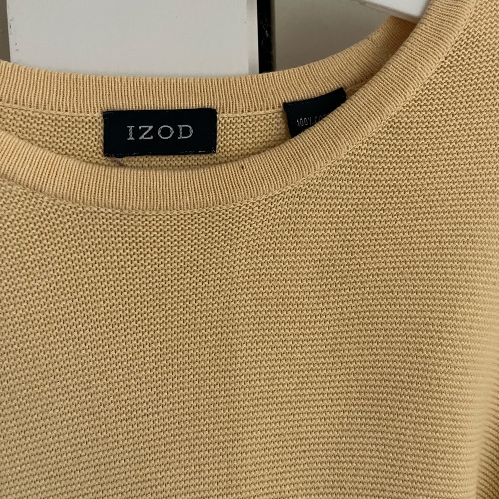 Izod Sweater Yellow